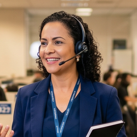 Profissional de atendimento Converge
